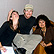 Natalie Grace, Max Abrams and vocal coach Teresa Smith