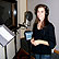 Natalie Grace in recording studio
